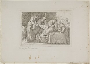 Circumcision, 1763/64, Jean Honoré Fragonard (French, 1732-1806), after Jacopo Robusti, called