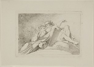 Two Prophets, 1764, Jean Honoré Fragonard (French, 1732-1806), after Ludovico Carracci (Italian,
