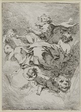 Saint Mark, 1763/64, Jean Honoré Fragonard (French, 1732-1806), after Giovanni Lanfranco (Italian,
