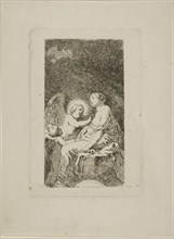 Saint Catherine of Alexandria Cured by an Angel, 1763/64, Jean Honoré Fragonard (French,