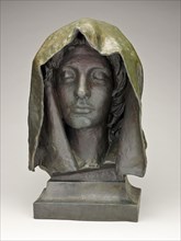 Bust from the Adams Memorial, Modeled 1892–93, cast 1912, Augustus Saint-Gaudens, American, born