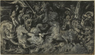 A Nightmare, after 1573, Melchior Bocksberger, German, c. 1530/35-1587, Germany, Brush and white