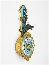 Wall Clock, c. 1880, Probably made by L’Escalier de Cristal, Paris, 1802-1923, Made for W. H.