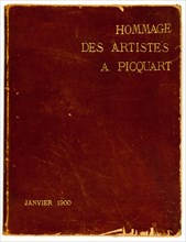Hommage des artistes à Picquart, 1899, Lithographs by Pierre Émile Cornillier (French, 19th