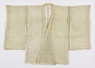 Mizugoromo, 18th century, Edo period (1615–1868), Japan, Hemp, plain weave with areas of displaced