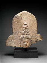 Head of a Female Deity, c. 9th/13th century, Indonesia, Borneo, Kutai Province, Gunung Kombeng,