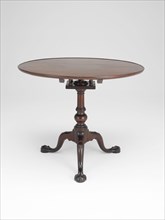 Tea Table, 1750/90, American, 18th century, Philadelphia, United States, Mahogany, 73.7 × 86.4 × 88