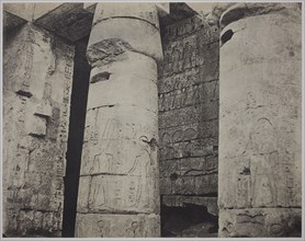 Medinet Habu, Mortuary Temple of Ramses III, Left Wall (Médinet-Habou, Temple funéraire de Ramsès