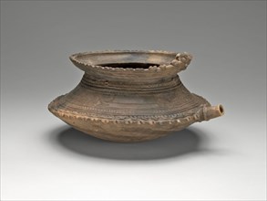 Pot with Spout, c. 1000–300 B.C., Japan, Earthenware, H. 13.5 cm (5 1/3 in.)
