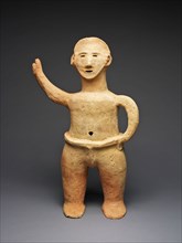Wrestler, 5th–6th century, Japan, Earthenware, 63.4 × 38.4 × 22 cm (25 × 15 1/8 × 8 5/8 in.)
