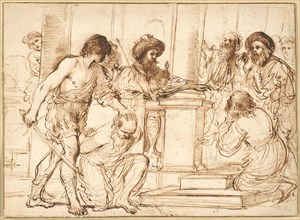 Damon and Pythias, 1632, Giovanni Francesco Barbieri, called Il Guercino, Cento 1591–1666 Bologna,