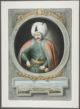Selim Kahn I, from Portraits of the Emperors of Turkey, 1815, John Young, English, 1755-1825,