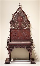 Hall Stand, c. 1870, Christopher Dresser (English, born Scotland, 1834-1904), Manufactured by