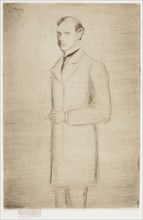 Portrait of Walter Dowdeswell, Esq., 1890, Theodore Roussel, French, worked in England, 1847-1926,