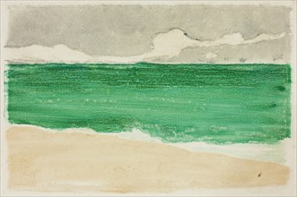 The Sea at Bognor, 1895, Theodore Roussel, French, worked in England, 1847-1926, France, Color