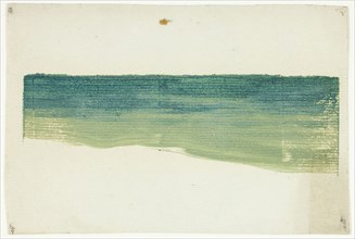 The Sea at Bognor, 1895, Theodore Roussel, French, worked in England, 1847-1926, France, Monotype