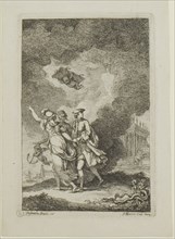 Plate from, Nella Venuta, 1764, Franz Edmund Weirotter (Austrian, 1730–1771), after Etienne de