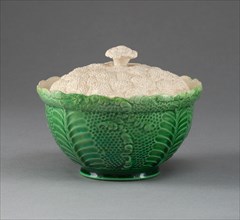 Sugar Bowl, 1765/80, Staffordshire, England, Staffordshire, Lead-glazed earthenware (creamware), 8