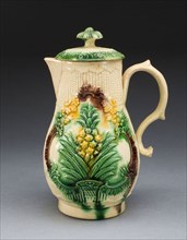 Milk Jug, 1760/69, Staffordshire, England, Staffordshire, Lead-glazed earthenware (creamware), 16.5