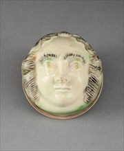 Snuff Box, 1760/70, Staffordshire, England, Staffordshire, Lead-glazed earthenware (creamware), 4.5