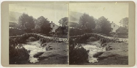 Untitled (Wasdale), 1860s, Cumbria, Albumen print, stereo, 8 × 7.9 cm (each image), 8.1 × 17.9 cm