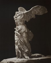 Winged Victory of Samothrace (Victoire de Samothrace), 1860s, Albumen print, 45.4 × 36.8 cm (image/