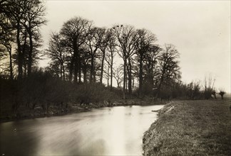 Kelmscott Manot: The Thames Near the Manor, 1896, Frederick H. Evans, English, 1853–1943, England,