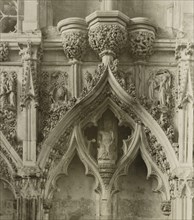 Ely Cathedral: Lady Chapel, Details, c. 1891, Frederick H. Evans, English, 1853–1943, England,