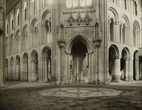 Ely Cathedral: Octagon into Nave and North Transept, c. 1891, Frederick H. Evans, English,