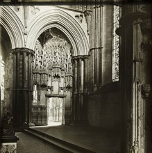 Ely Cathedral, c. 1891, Frederick H. Evans, English, 1853–1943, England, Lantern slide, 8.2 × 8.2