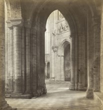 Ely Cathedral: Late Afternoon Across the Transepts, c. 1891, Frederick H. Evans, English,