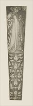 Dagger Sheath with a Young Couple Above, 1532, Heinrich Aldegrever, German, 1502-1561, Germany,