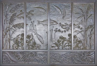 Fountain Panel, 1871, Designed by Thomas Jeckyll, English 1827–1881, Made by Barnard, Bishop and