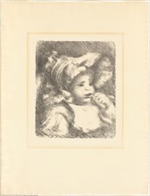 Child with a Biscuit (Jean Renoir), 1898/99, Pierre Auguste Renoir (French, 1841-1919), printed by