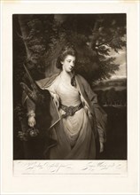 Margaret, Countess of Carlisle, May 10, 1773, James Watson (Irish, c. 1740-1790), after Sir Joshua