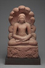 Jaina Tirthankara Parshvanatha with Serpent Hood, 6th century, India, Uttar Pradesh, Uttar Pradesh,