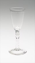 Ale Glass, c. 1780, England, Glass, 17.1 × 7.3 cm (6 3/4 × 2 7/8 in.)