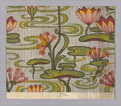Point Paper (mise-en-carte), c.  1880, Roubaix, France, Possibly from the firm of Emile Leblanc,