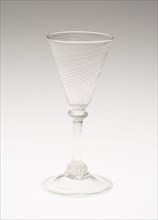 Wine Glass, 1700/50, Possibly Europe, Europe, Glass, 13.9 cm (5 1/2 in.)
