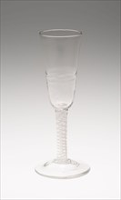 Toasting Ale Glass, c. 1760, England, Glass, 19.8 cm (7 13/16 in.)