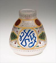 Vase, c. 1900, Fritz Heckert Glass Refinery and Glassworks, Petersdorf, Silesia (now Poland),