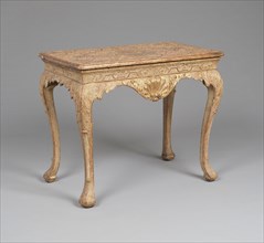 Side Table, c. 1720, England, Carved and gilt gesso on wood, 76.8 × 91.4 × 55.3 cm (30 1/4 × 36 ×