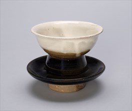 Cup and Cupstand, Song (960–1279) or Jin dynasty (1115–1234), c. 12th century, China, Northern