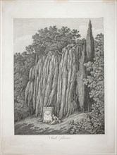 Weeping Willow, 1802, Jacob Philipp Hackert, German, 1737-1807, Germany, Etching on off-white laid