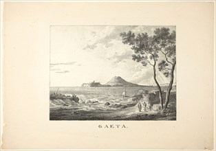 Gaeta, 1807, Simon Petrus Klotz, German, 1776-1824, Germany, Lithograph on wove paper, 340 x 482 mm