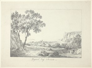Region of Aricia, 1806, Simon Petrus Klotz, German, 1776-1824, Germany, Lithograph on greenish wove