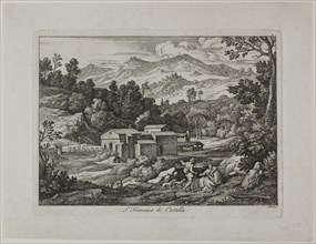 Monastery of San Francesco in the Sabine Mountains, 1810, Joseph Anton Koch, German, 1768-1839,