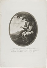 Goodbye, 1816, Johann Heinrich Lips, Swiss, 1758-1817, Switzerland, Etching on cream laid paper,