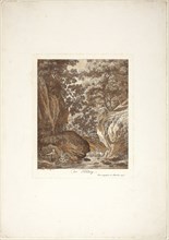 The Ravine, 1794, Jacob Wilhelm Mechau, German, 1745-1808, Germany, Etching and aquatint in