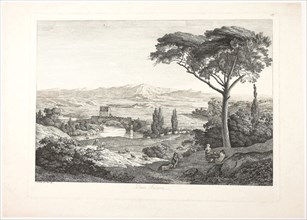 Bridge of Salaro, 1793, Jacob Wilhelm Mechau, German, 1745-1808, Germany, Etching on paper, 245 x